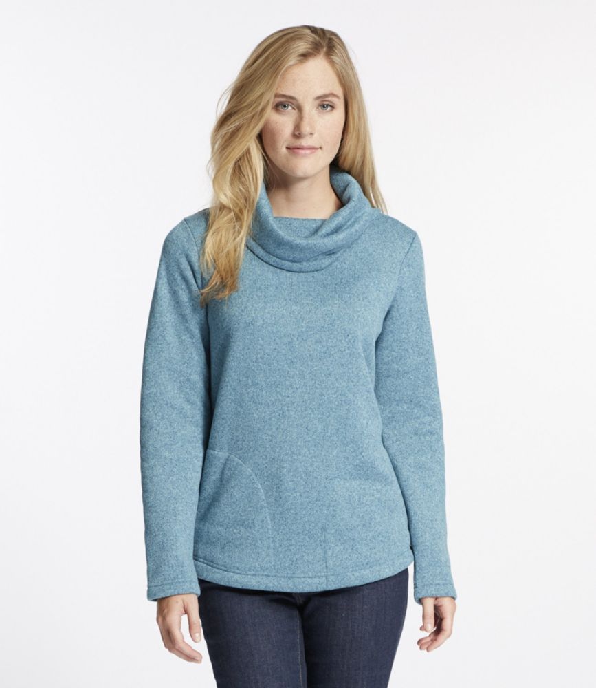 ll bean cowl neck sweatshirt