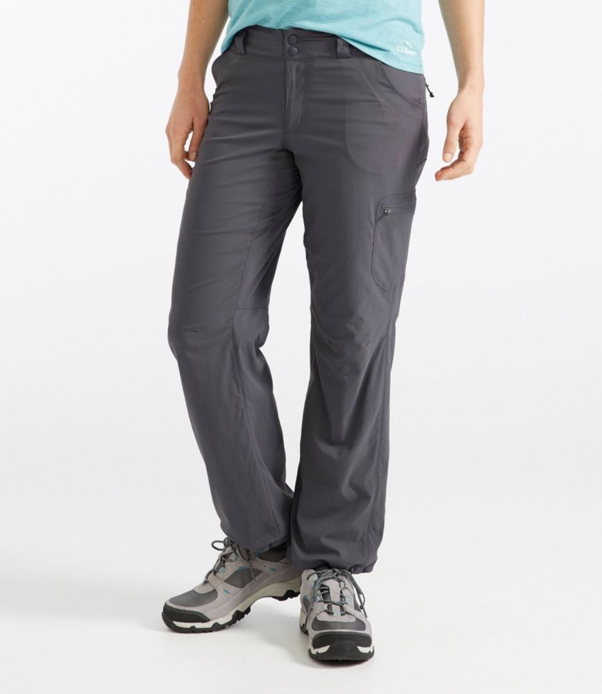 Women's Vista Trekking Pants, Straight-Leg Lined, Soft Spruce, small image number 2