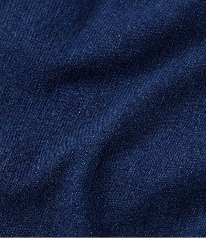 Women's Perfect Fit Pants, Denim Straight-Leg, Indigo Denim, small image number 6