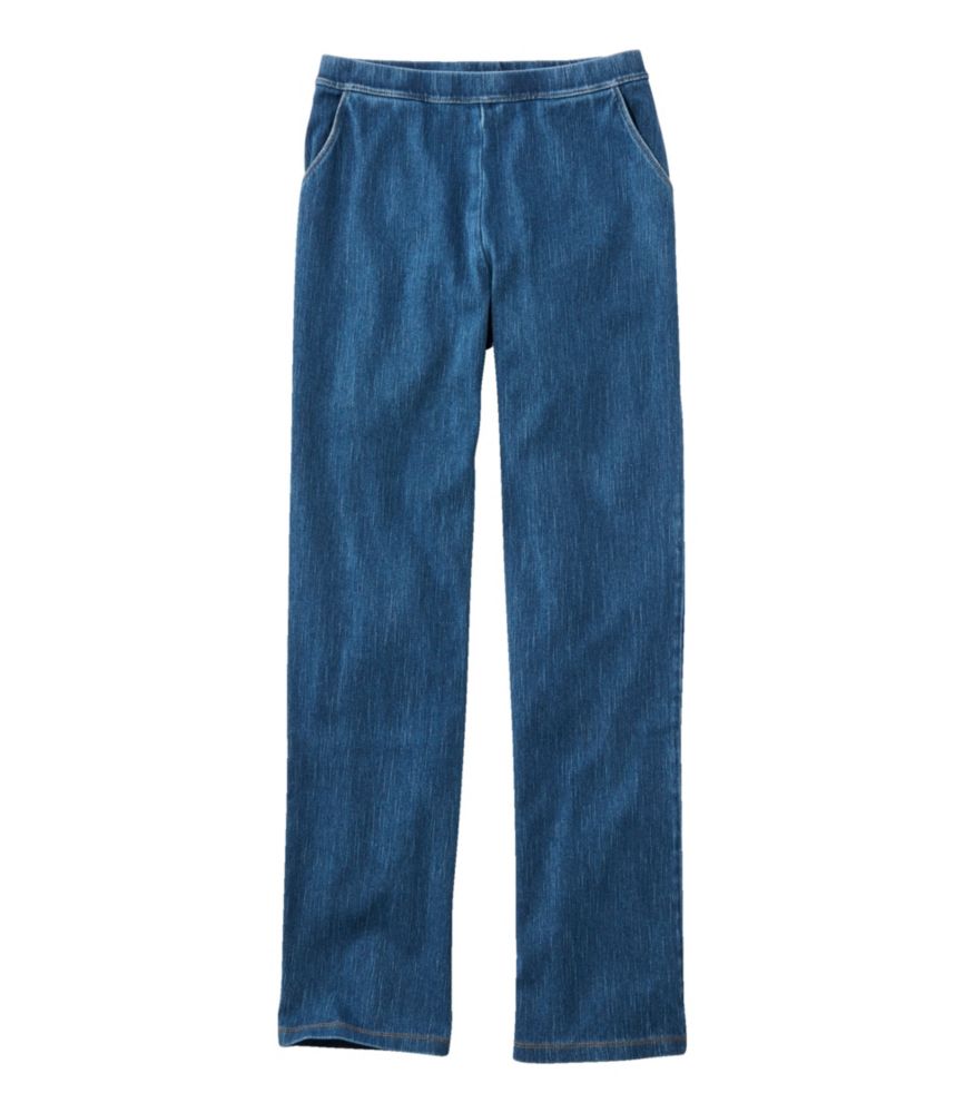 Women's Perfect Fit Pants, Denim Straight-Leg