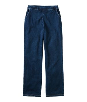 Women's Perfect Fit Pants, Denim Straight-Leg