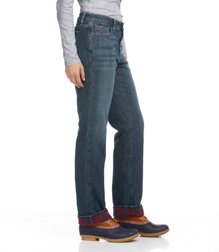 Women's L.L.Bean 1912 Jeans, StraightLeg Lined Pants & Jeans at L.L.Bean