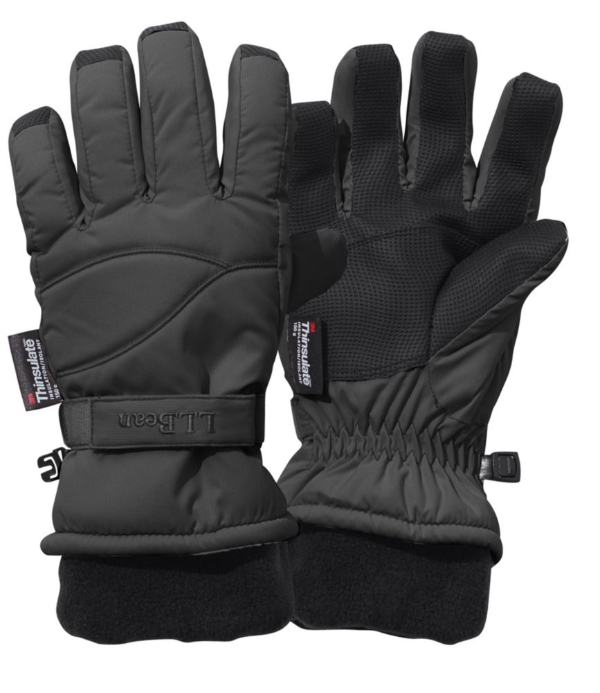 Kids' Cold Buster Waterproof Gloves, Classic Black, small image number 1