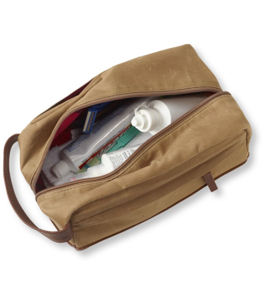 ll bean leather dopp kit