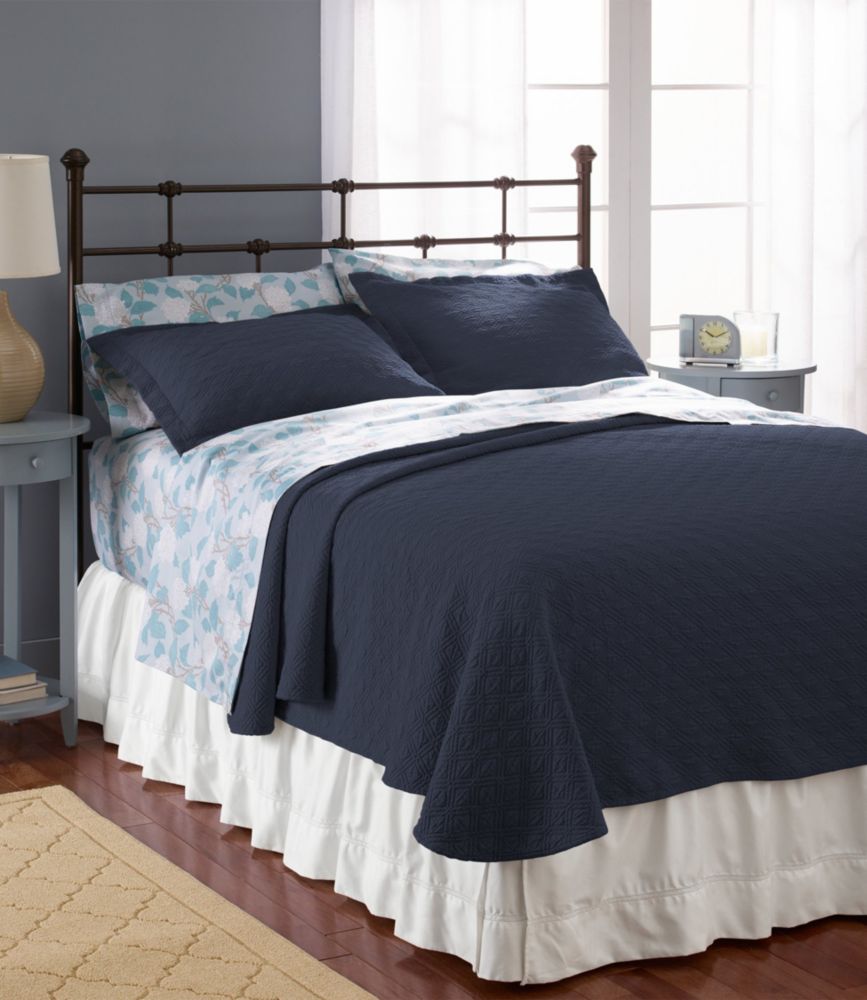 Diamond Stitch Matelasse Bedspread