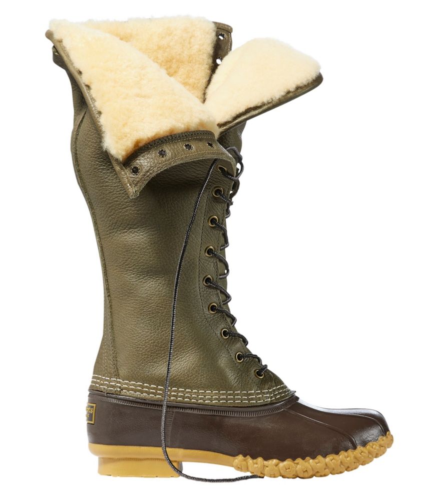 ll bean shearling