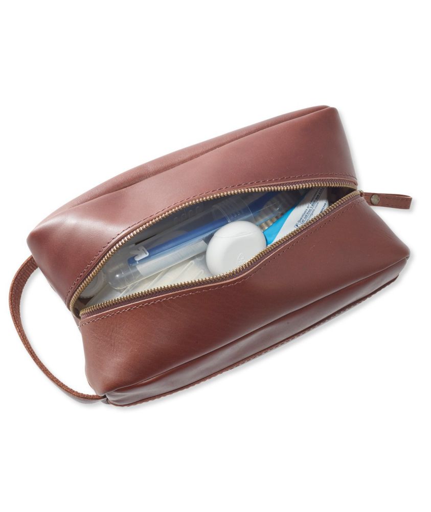 ll bean leather dopp kit