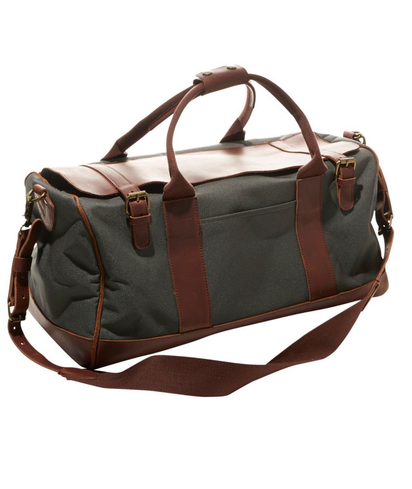 ll bean leather duffel