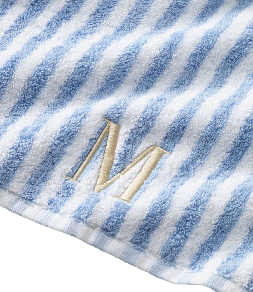L.L.Bean Egyptian Cotton Towels, Stripe, Flint/White, small image number 2