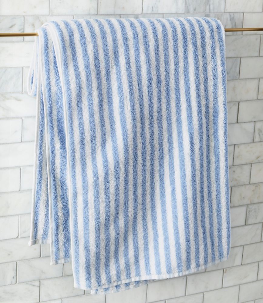 L.L.Bean Egyptian Cotton Towels, Stripe, Flint/White, small image number 3