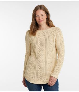 Women's Signature Cotton Fisherman Tunic Sweater