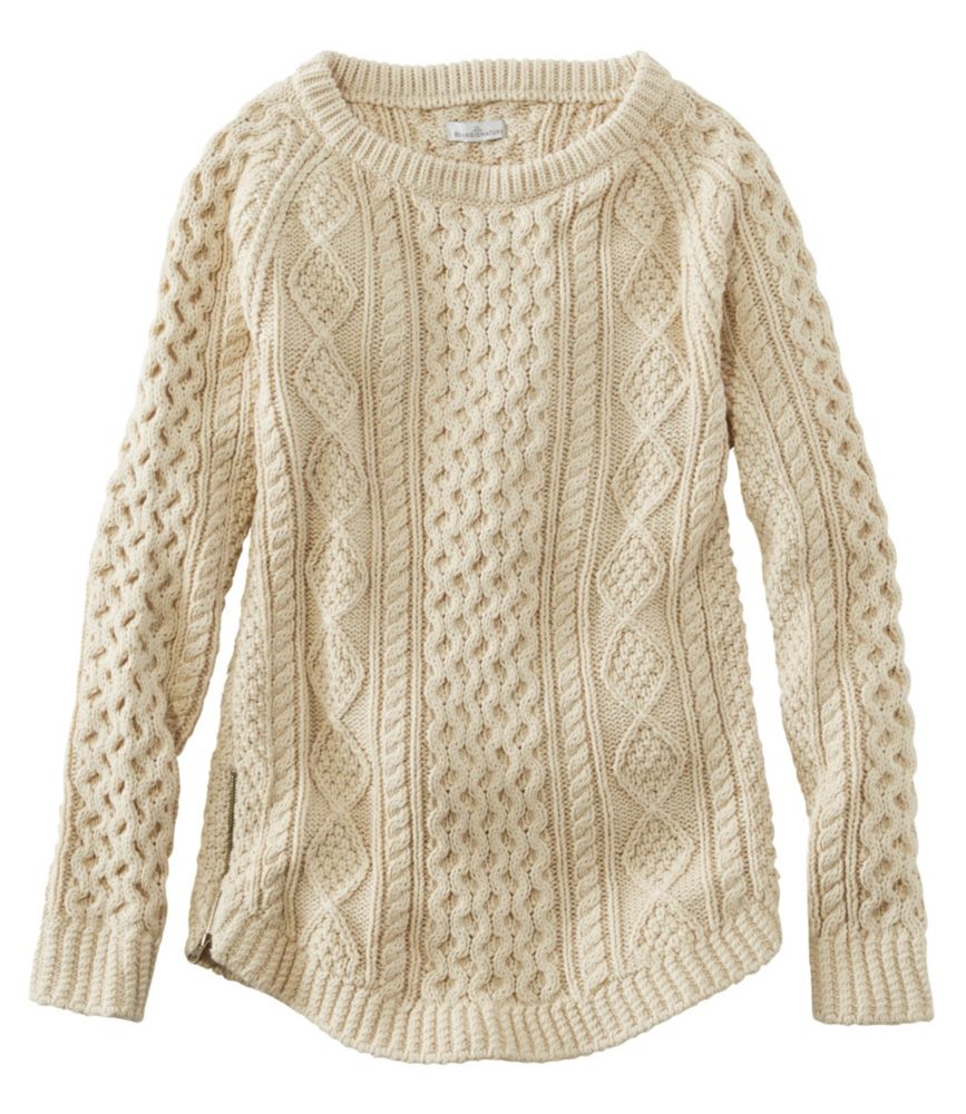 cotton fisherman sweater