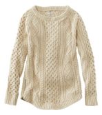 Cotton fisherman 2025 tunic sweater