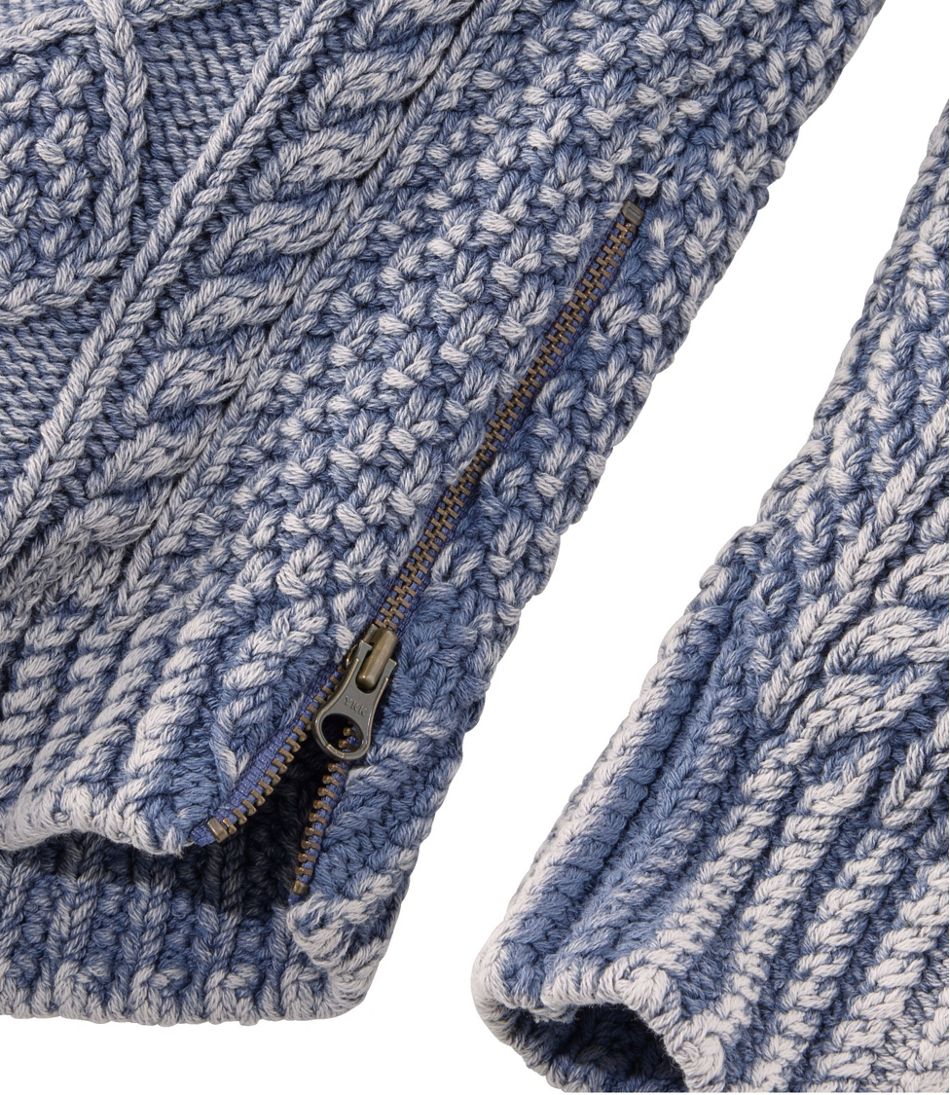 Women's Signature Cotton Fisherman Tunic Sweater, Washed