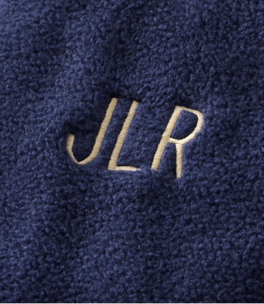 Women's Winter Fleece Robe, Wrap-Front, Bright Navy, small image number 6