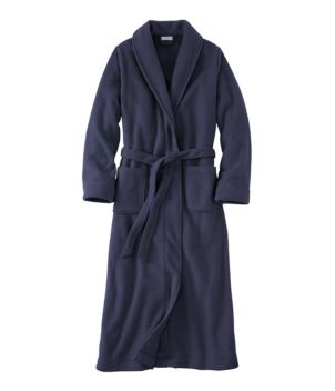 Women's Winter Fleece Robe, Wrap-Front