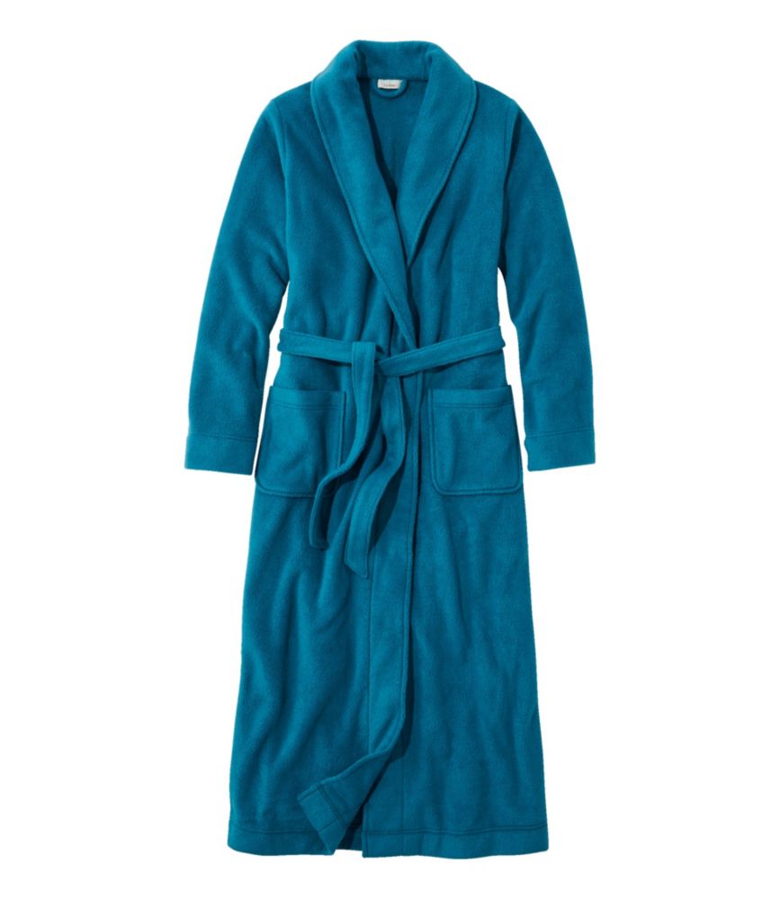 Women's Winter Fleece Robe, Wrap-Front