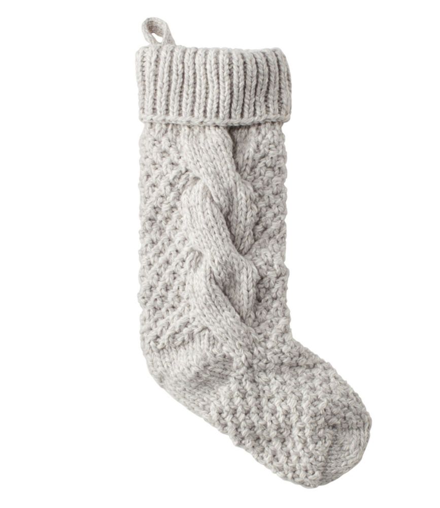 Chunky Knit Christmas Stocking