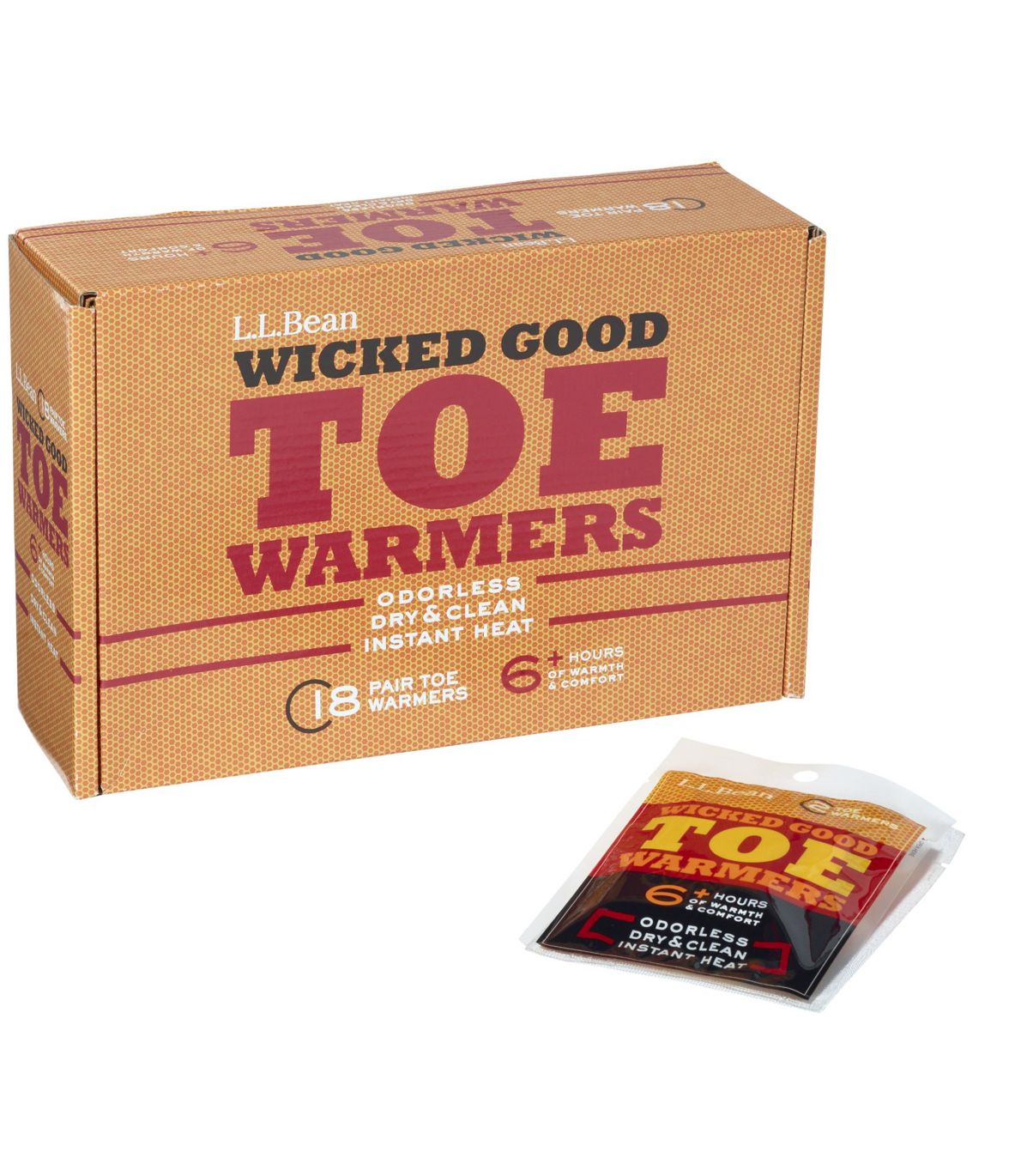 Wicked Good Toe Warmers, Pack of 18 Pairs