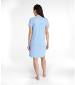 Women's Supima Nightgown, Short-Sleeve