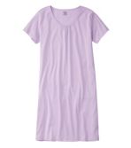 Women's Supima Nightgown, Short-Sleeve