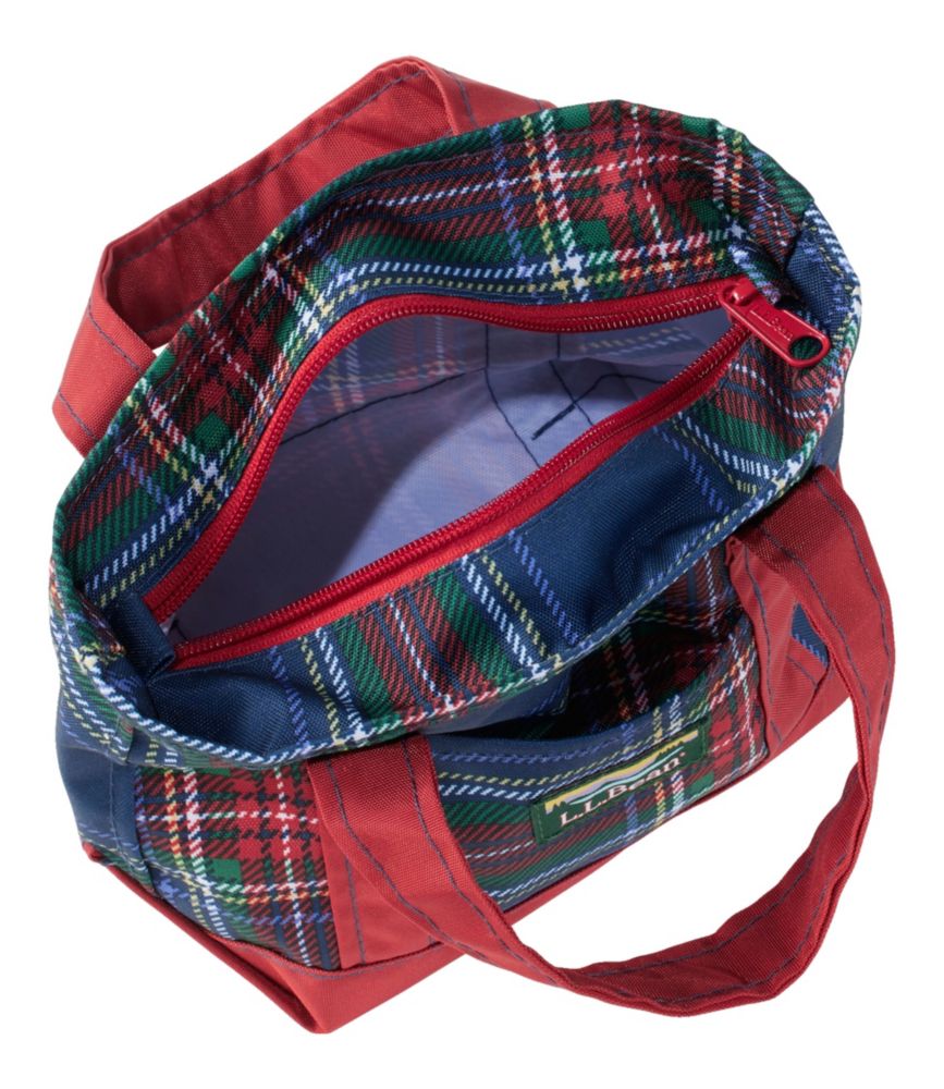 Everyday Lightweight Totes, Mini, Mallard Blue Indigo Tartan, small image number 3