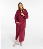 Women's Winter Fleece Robe, Zip-Front