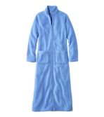 Women's Winter Fleece Robe, Zip-Front