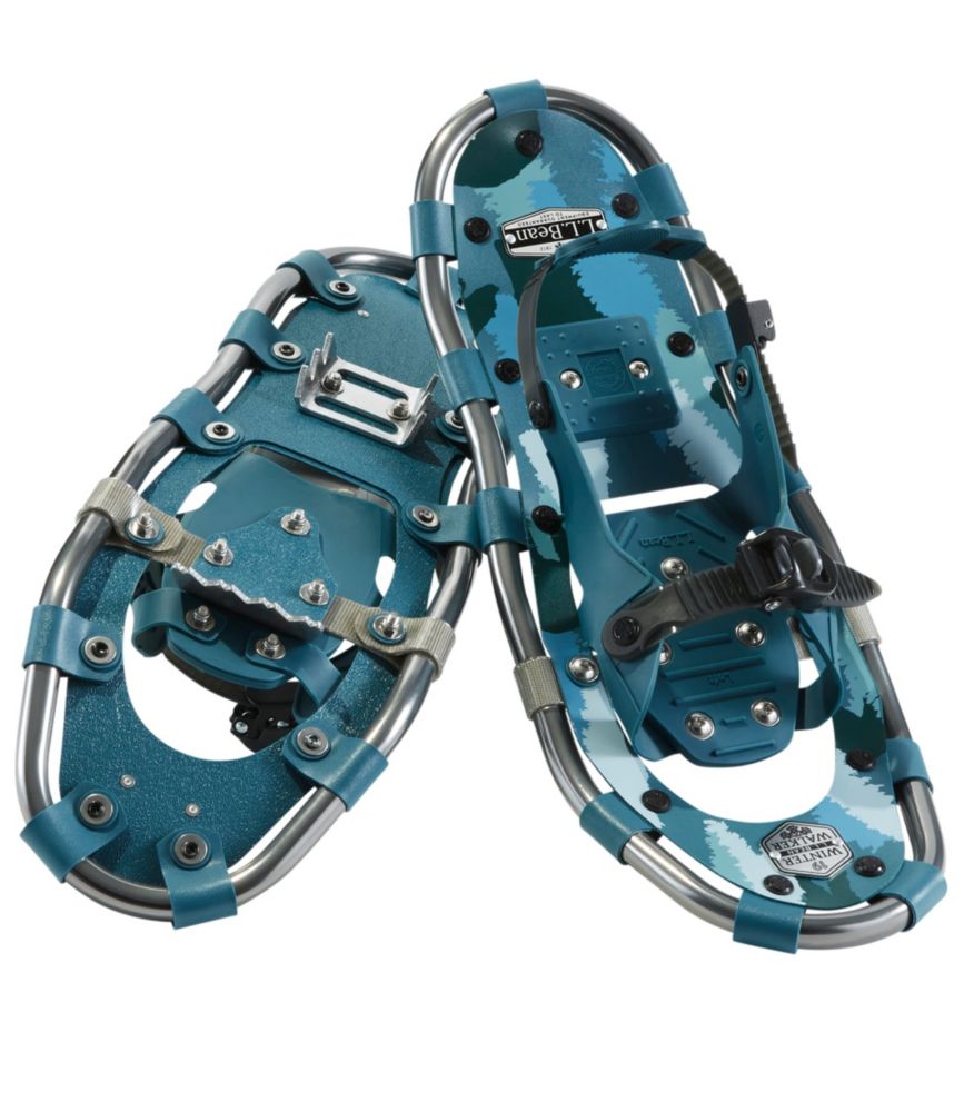 Kids' Winter Walker Snowshoes, Blue Pine Hidden Bears, small image number 1