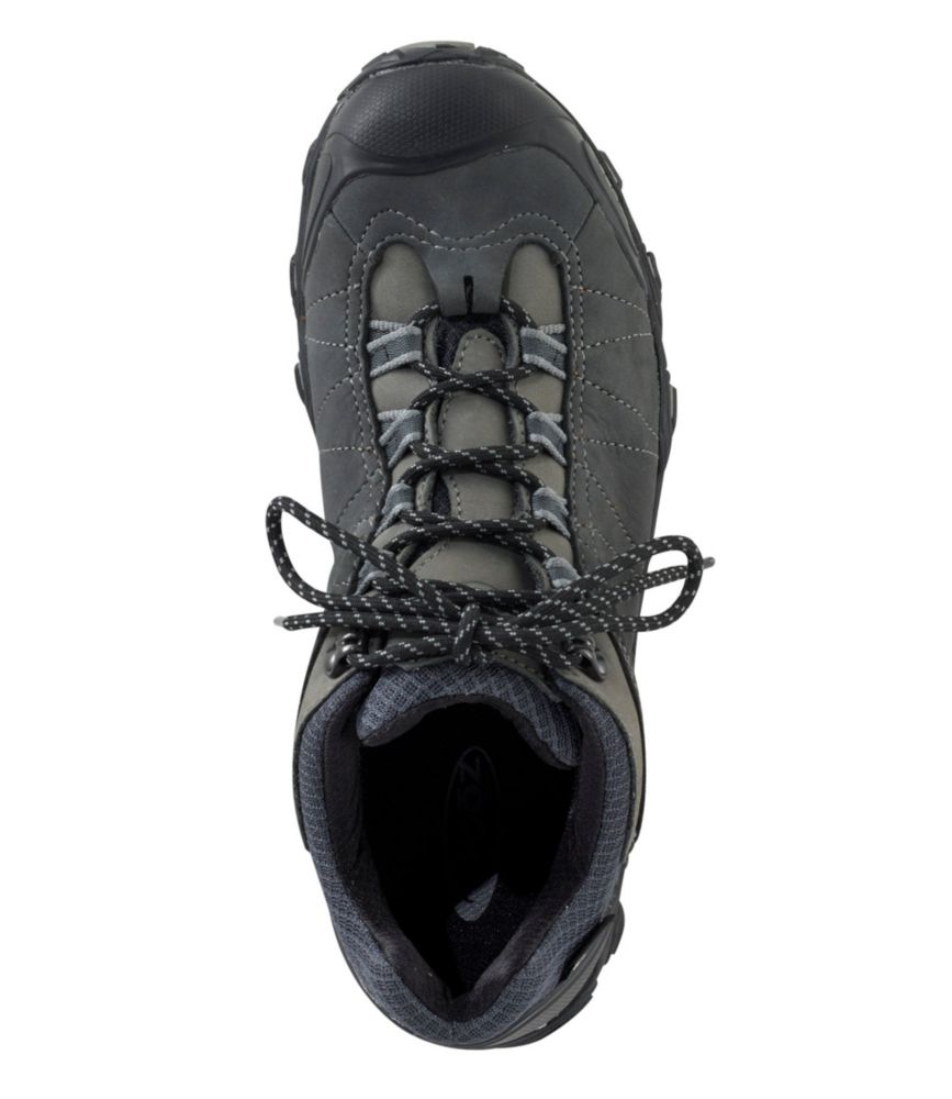 Men's Oboz Bridger Low B-Dry Hiking Shoes, Dark Shadow, small image number 3