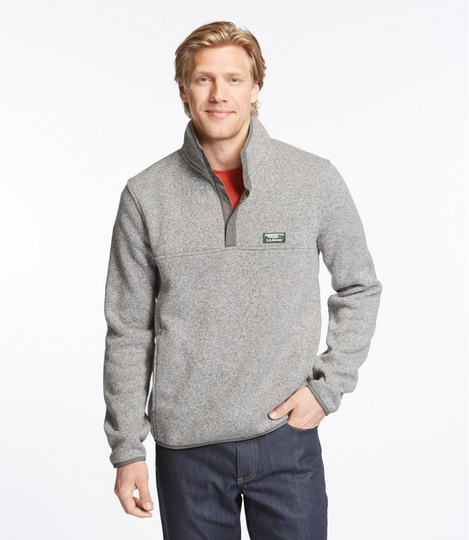 Wiskundig onbetaald zal ik doen Men's L.L.Bean Sweater Fleece Pullover | Fleece Jackets at L.L.Bean