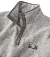 Ll bean grey fleece pullover best sale