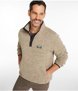 Men's L.L.Bean Sweater Fleece Pullover
