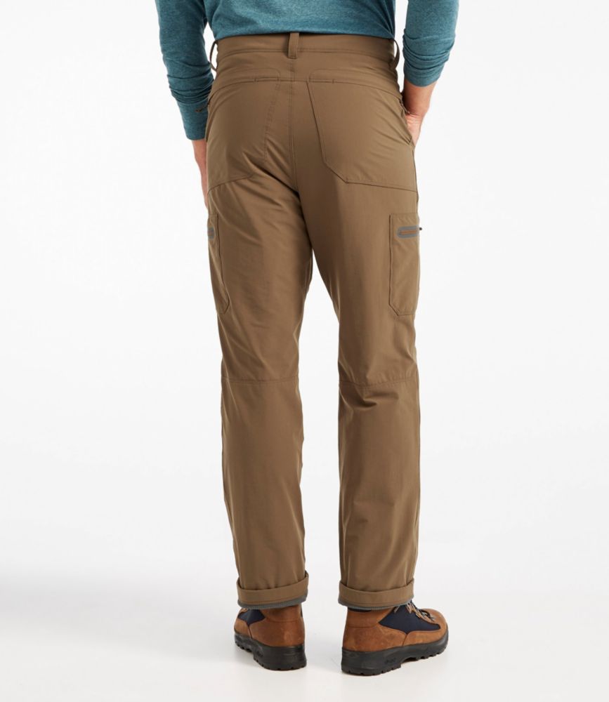 ll bean lined khakis