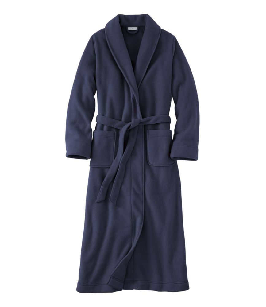 Women's Winter Fleece Robe, Wrap-Front