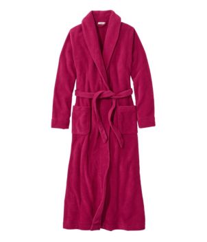 Women's Winter Fleece Robe, Wrap-Front