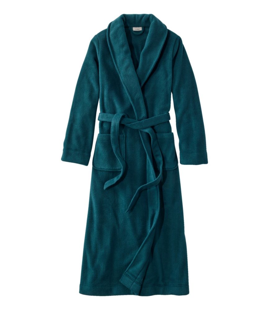 Women's Winter Fleece Robe, Wrap-Front
