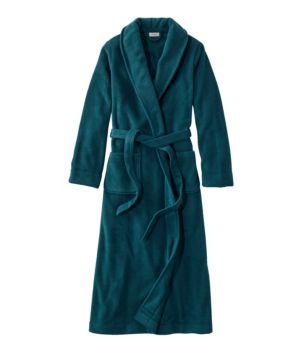 Women's Winter Fleece Robe, Wrap-Front
