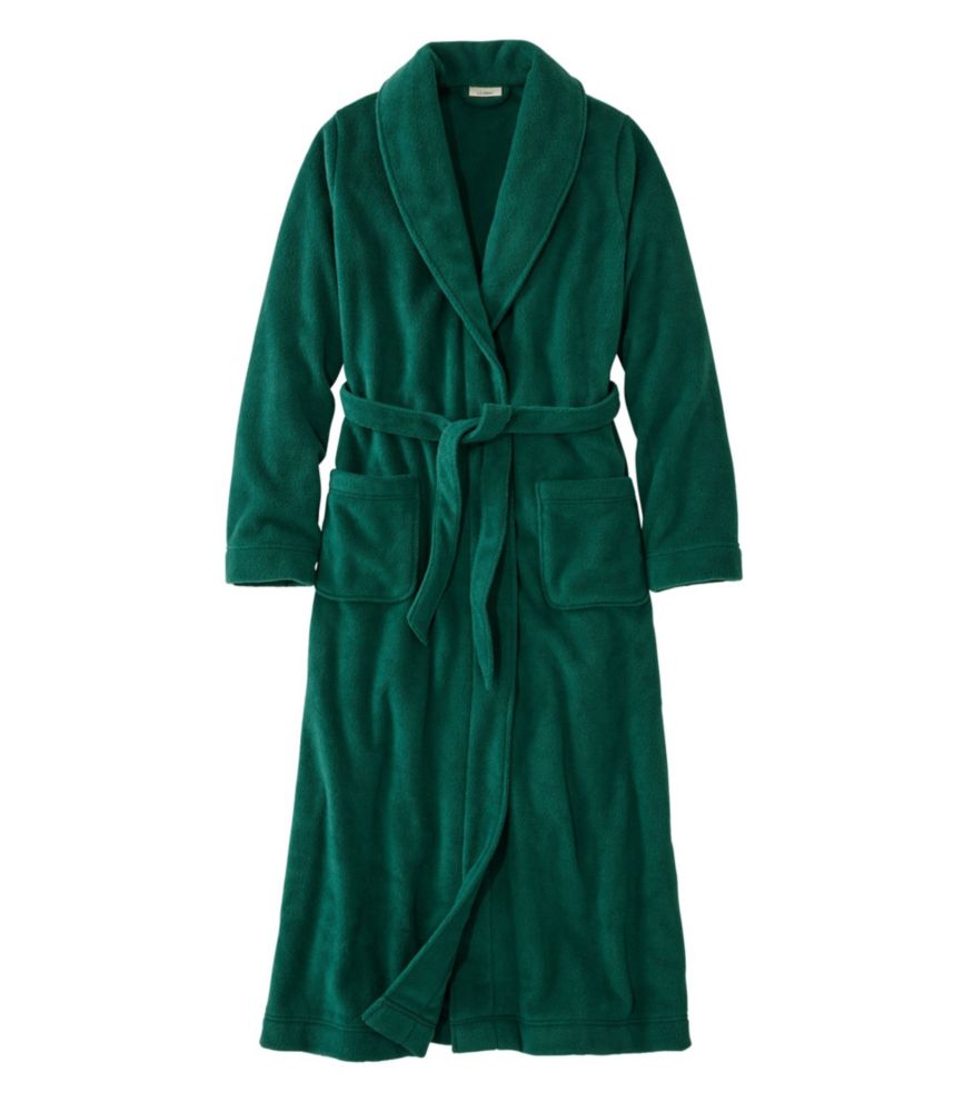 Women's Winter Fleece Robe, WrapFront