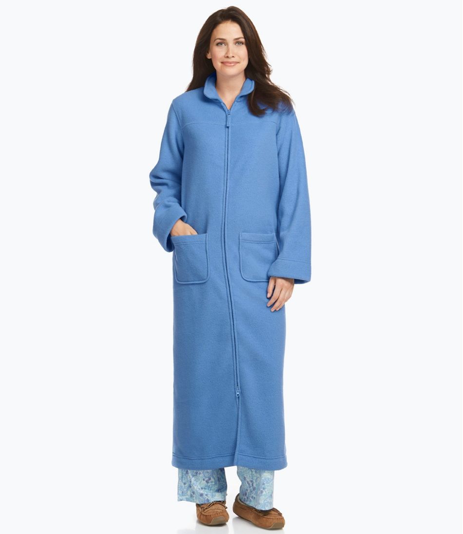 Women's Winter Fleece Robe, Zip-Front | Robes at L.L.Bean
