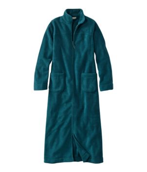 Women's Winter Fleece Robe, Zip-Front