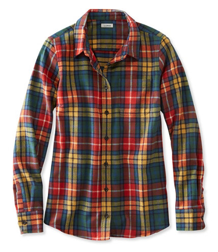 Women's Scotch Plaid Shirt, Slightly Fitted | Free Shipping at L.L.Bean