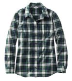 Scotch Plaid Flannel Shirt, Slightly Fitted