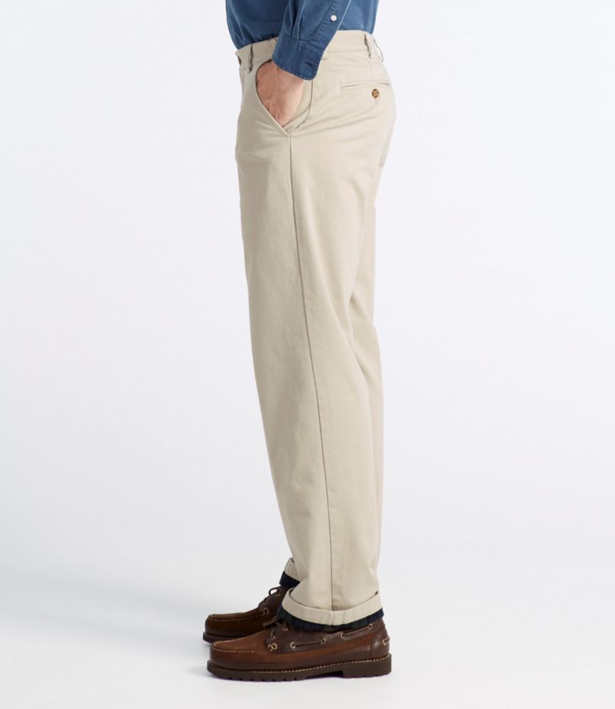 ll bean flannel lined khakis