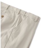 Men's Lined Double L® Chinos, Natural Fit Hidden Comfort Waist Plain Front