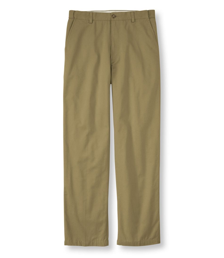 Vintage LL Bean Fleece Lined Khaki Pants Mens 42x32 Straight Outdoor