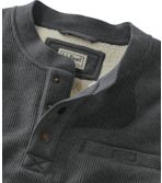 Men s Katahdin Iron Works Bonded Waffle Fleece Henley at L.L. Bean