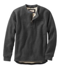 【１着でも送料無料】 Men's Utility Sweatshirt, Half-Zip Works® Iron Katahdin サーフィン・ボディボード