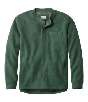 Men's Katahdin Iron Works® Bonded Waffle Fleece Henley