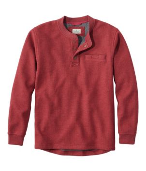 Men's Katahdin Iron Works® Bonded Waffle Fleece Henley